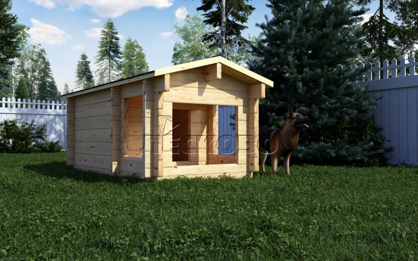 Doghouse "KDV" series 1х1.3